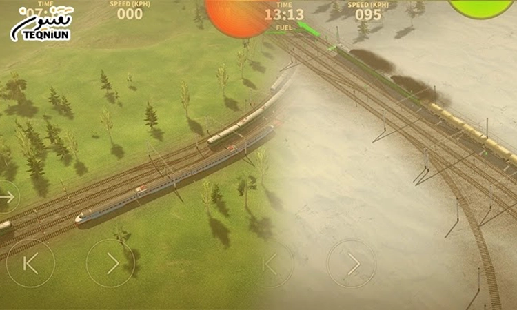 لعبة Electric Trains‏