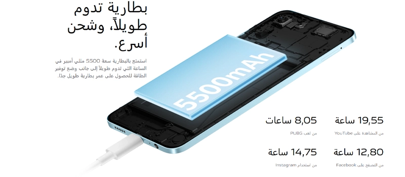 سعر و مواصفات Vivo Y19s: هاتف اقتصادي بمواصفات تتفوق على سعره! 2 بطارية هاتف Vivo Y19s