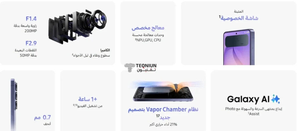 سعر ومواصفات Galaxy S26 Ultra بدقة 200 ميجا بكسل وميزات الذكاء الاصطناعي Ai.. هل وضعت سامسونج حداً للمنافسة في 2026