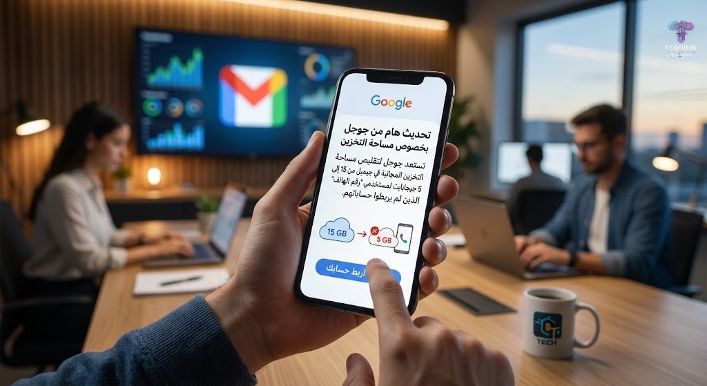 بـ"رقم الهاتف".. جوجل تستعد لتقليص مساحة التخزين المجانية في "جيميل" من 15 إلى 5 جيجابايت